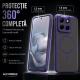 Husa pentru Motorola Edge 70 Fusion, Matte MagSafe, Protectie 360°, Anti-Soc, Mov Husa pentru Motorola Edge 70 Fusion, Matte MagSafe, Protectie 360°, Anti-Soc, Mov