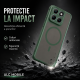 Husa pentru Motorola Edge 70 Fusion, Matte MagSafe, Protectie 360°, Anti-Soc, Verde