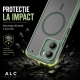 Husa pentru Motorola G06, Matte MagSafe, Protectie 360, Anti-Soc, Protectie Camera, Verde