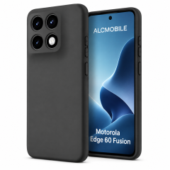 Husa Soft Touch, slim, ALC Mobile, anti soc, compatibila cu Motorola Edge 60 Fusion, Negru Tpu