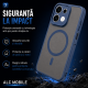 Husa pentru OPPO Reno 16 F, Matte, compatibila cu MagSafe, Protectie 360, Anti-Soc, Albastru