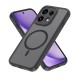 Husa pentru OPPO Reno 16 F, Matte, compatibila cu MagSafe, Protectie 360, Anti-Soc, Negru