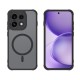 Husa pentru OPPO Reno 16 F, Matte, compatibila cu MagSafe, Protectie 360, Anti-Soc, Negru