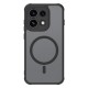 Husa pentru OPPO Reno 16 F, Matte, compatibila cu MagSafe, Protectie 360, Anti-Soc, Negru