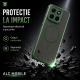 Husa pentru OPPO Reno 16 F, Matte, compatibila cu MagSafe, Protectie 360, Anti-Soc, Verde