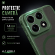 Husa pentru OPPO Reno 16 F, Matte, compatibila cu MagSafe, Protectie 360, Anti-Soc, Verde