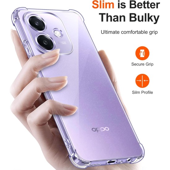 Husa Anti soc, transparenta compatibila cu Oppo A40 4G Husa Anti soc, transparenta compatibila cu Oppo A40 4G