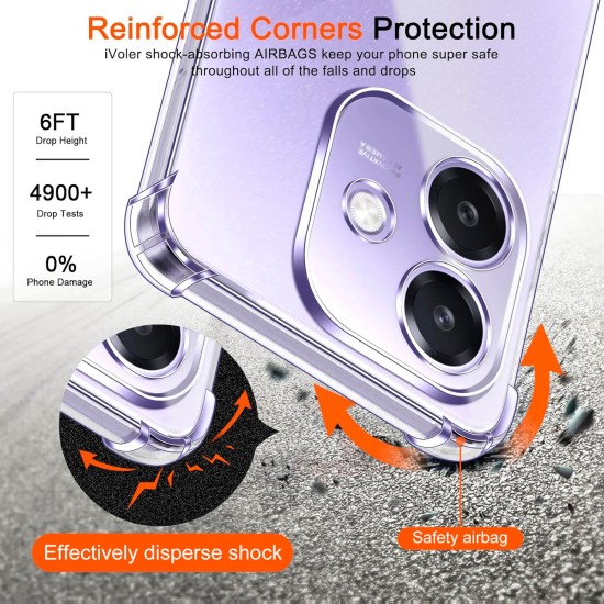Husa Anti soc, transparenta compatibila cu Oppo A40 4G Husa Anti soc, transparenta compatibila cu Oppo A40 4G