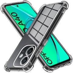 Husa Anti soc, transparenta compatibila cu Oppo A40 4G