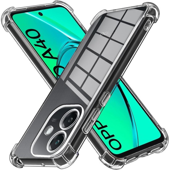 Husa Anti soc, transparenta compatibila cu Oppo A40 4G Husa Anti soc, transparenta compatibila cu Oppo A40 4G