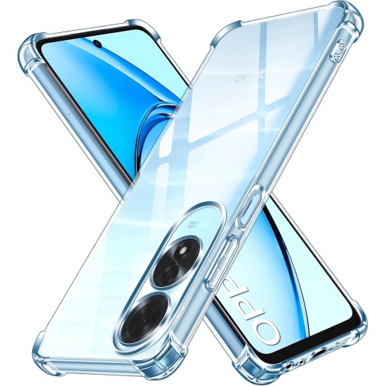 Husa Anti soc, transparenta compatibila cu OPPO A60 4G Husa Anti soc, transparenta compatibila cu OPPO A60