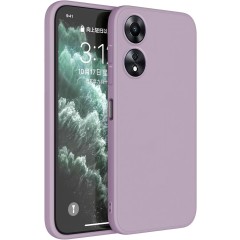 Husa Soft Touch, compatibila cu OPPO A78 5G, Lila Tpu
