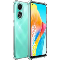 Husa Anti soc, transparenta OPPO A78 4G Husa Anti soc, transparenta OPPO A78 4G