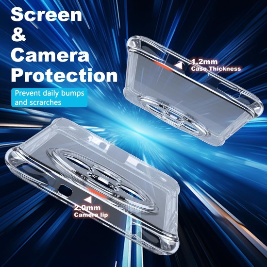 Husa Anti soc, transparenta compatibila cu Oppo Reno 12F 5G Husa Anti soc, transparenta compatibila cu Oppo Reno 12F 5G