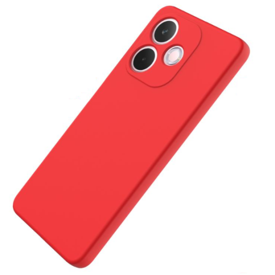 Husa Soft Touch, slim, ALC Mobile, anti soc, compatibila cu OPPO A5 Pro, Rosu Tpu