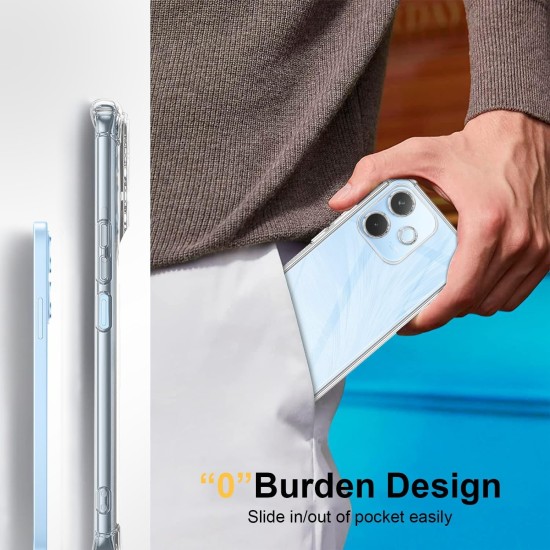 Husa Anti soc, transparenta compatibila cu OPPO A5 Pro