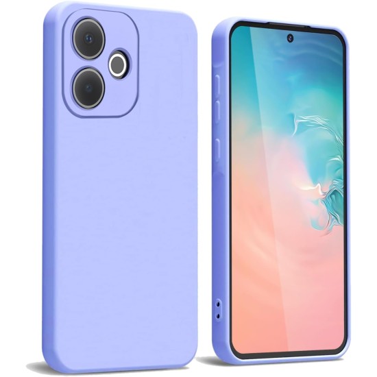 Husa Soft Touch, slim, ALC Mobile, anti soc, compatibila cu OPPO A5 Pro, Lila Tpu