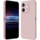 Husa Soft Touch, slim, ALC Mobile, anti soc, compatibila cu OPPO A5 Pro, Roz Pal Tpu