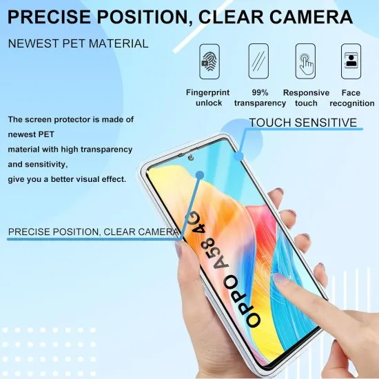Husa Anti soc, transparenta OPPO A98 5G Husa Anti soc, transparenta OPPO A98 5G