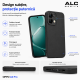 Husa Soft Touch, slim, ALC Mobile, anti soc, compatibila cu OPPO A6 Pro, Negru Tpu