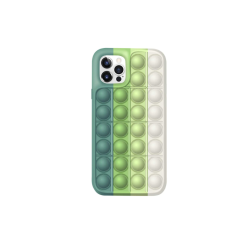 Husa de protectie POP IT compatibila cu IPhone 11 Pro, Verde/Gri Husa de protectie POP IT compatibila cu IPhone 11 Pro, Verde/Gri