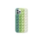 Husa de protectie POP IT compatibila cu IPhone 12 pro max , Verde/Gri Husa de protectie POP IT compatibila cu IPhone 12 pro max , Verde/Gri