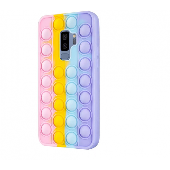 Husa de protectie POP IT compatibila cu Samsung Galaxy S9, Multicolor