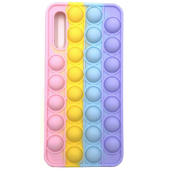 Husa de protectie POP IT compatibila cu Samsung Galaxy A70 , Multicolor Husa de protectie POP IT compatibila cu Samsung Galaxy A70 , Multicolor