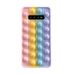 Husa de protectie POP IT compatibila cu Samsung Galaxy S10 , Multicolor Husa de protectie POP IT compatibila cu Samsung Galaxy S10 , Multicolor