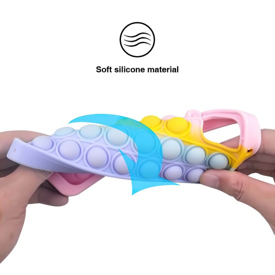 Husa de protectie POP IT compatibila cu Samsung Galaxy S20 FE , Multicolor