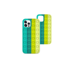 Husa de protectie POP IT compatibila cu IPhone 11 Pro Max, Verde / Galben Husa de protectie POP IT compatibila cu IPhone 11 Pro Max, Verde / Galben