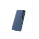 Husa Flip din Piele compatibila cu Samsung Galaxy A72, S-View, Smart Stand, Albastru