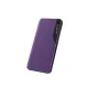 Husa Flip din Piele compatibila cu Samsung Galaxy A03s S-View, Smart Stand, Mov Husa Flip din Piele compatibila cu Samsung Galaxy A03s S-View, Smart Stand, Mov
