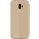 Husa Flip Cover Magnetic Pentru Samsung Galaxy J6 Plus, J610F, Auriu