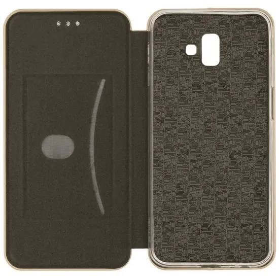 Husa Flip Cover Magnetic Pentru Samsung J6 Plus 2018, Visiniu Husa Flip Cover Magnetic Pentru Samsung J6 Plus 2018, Visiniu