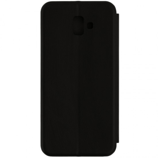 Husa Flip Cover Magnetic Pentru Samsung Galaxy J6 Plus, J610F, Negru
