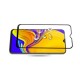 Folie din sticla 6D  compatibila cu Samsung Galaxy A20e, A202F, Neagra