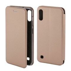 Husa Flip Cover Magnetic Pentru Samsung Galaxy A10, A105, Gold Husa Flip Cover Magnetic Pentru Samsung Galaxy A10, A105, Gold