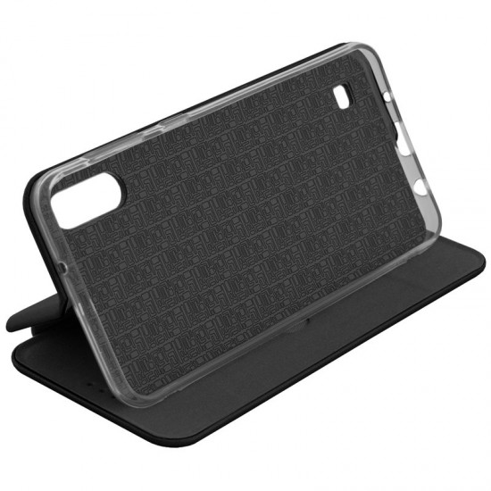 Husa Flip Cover Magnetic Pentru Samsung Galaxy A10, A105, Visiniu