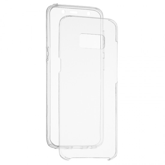 Husa 360 FATA + SPATE silicon transparent Samsung Galaxy S8
