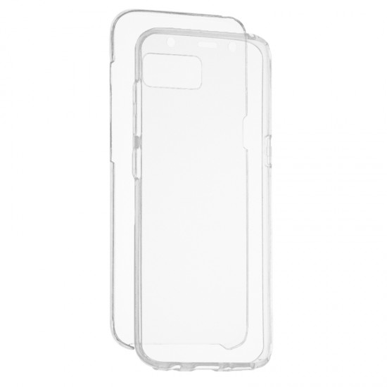 Husa 360 FATA + SPATE silicon transparent Samsung Galaxy S8