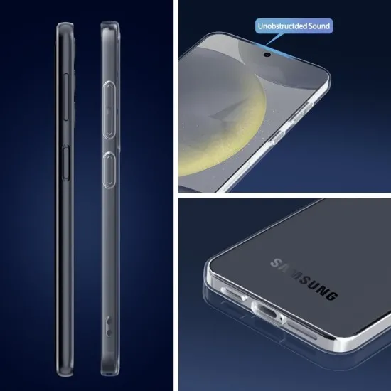 Husa silicon 0.5mm, ALC Mobile, compatibila cu Samsung Galaxy S24 Plus, Transparent Husa silicon 0.5mm, ALC Mobile, compatibila cu Samsung Galaxy S24 Plus, Transparent