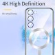 Husa compatibila cu Samsung Galaxy S21 Fe, ALC MOBILE, Husa pentru telefon mobil cu protectie pentru camera, Tehnologie MagSafe, rezistenta la socuri, contur Albastru