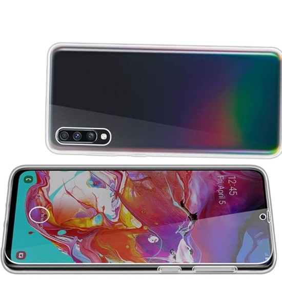 Husa 360° Samsung Galaxy A70, A705 TPU Transparent fata+spate