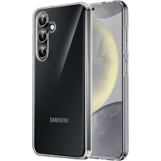 Husa pentru Samsung Galaxy S24, rezistenta la socuri, subtire, transparenta, anti-zgarieturi, carcasa subtire din TPU