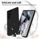 Husa Soft Touch, slim, anti soc, compatibila cu Samsung Galaxy S24 Ultra, Negru Tpu