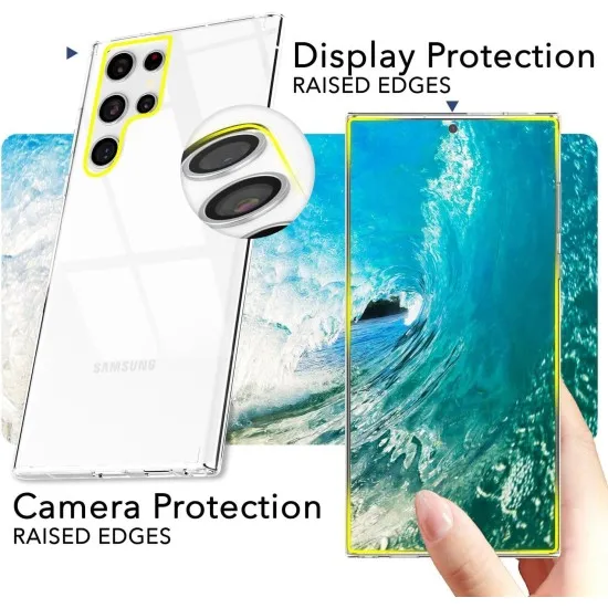 Husa silicon 0.5mm, ALC Mobile, compatibila cu Samsung Galaxy S24 Ultra, Transparent Husa silicon 0.5mm, ALC Mobile, compatibila cu Samsung Galaxy S24 Ultra, Transparent