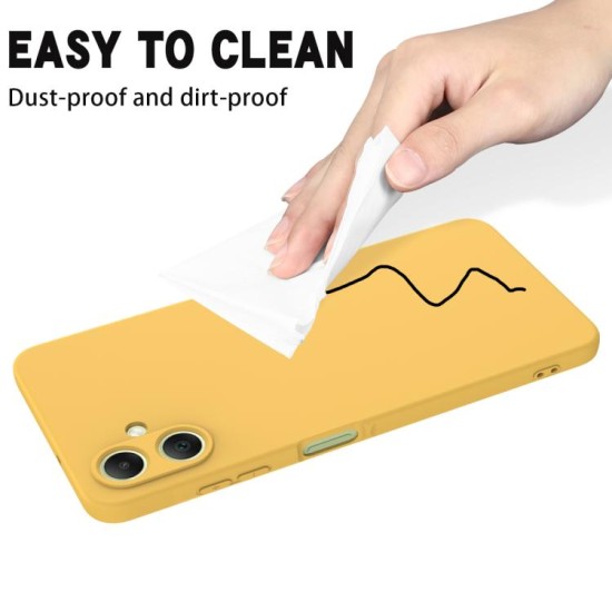 Husa Soft Touch, slim, ALC Mobile, anti soc, compatibila cu Samsung Galaxy A07, Galben Tpu Husa Soft Touch, slim, ALC Mobile, anti soc, compatibila cu Samsung Galaxy A07, Galben Tpu