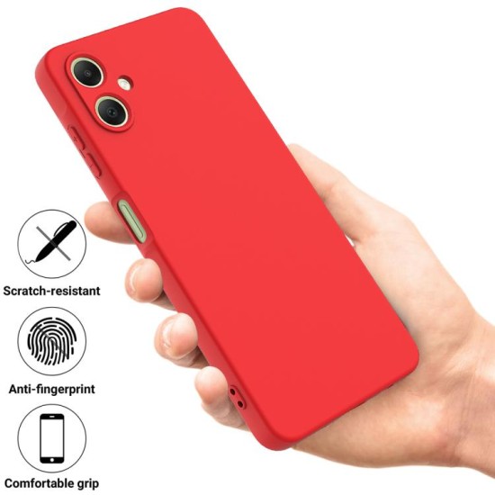 Husa Soft Touch, slim, ALC Mobile, anti soc, compatibila cu Samsung Galaxy A07, Rosu Tpu Husa Soft Touch, slim, ALC Mobile, anti soc, compatibila cu Samsung Galaxy A07, Rosu Tpu