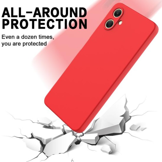 Husa Soft Touch, slim, ALC Mobile, anti soc, compatibila cu Samsung Galaxy A07, Rosu Tpu Husa Soft Touch, slim, ALC Mobile, anti soc, compatibila cu Samsung Galaxy A07, Rosu Tpu